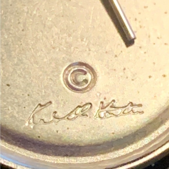 Equal armed cross from Book of Kells earrings, stamped - Picture 6 of 8